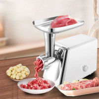 Мясорубка электрическая Hoffmans HM-280 Шнековая электромясорубка 2000W домашняя кухонная мясорубка для фарша Белая Мясорубка электрическая Hoffmans HM-280 Шнековая электромясорубка 2000W домашняя кухонная мясорубка для фарша Белая