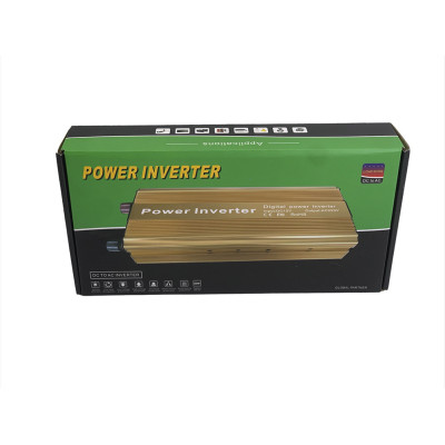Інвертор перетворювач від акумулятора автомобільний Power Inverter 1000W напруги 12V-220V Інвертор перетворювач від акумулятора автомобільний Power Inverter 1000W напруги 12V-220V