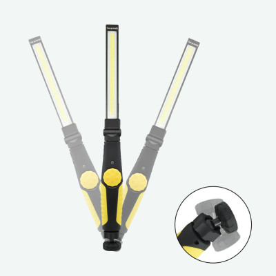 Акумуляторний ліхтар на магніті складний Work Lights Ліхтарик 360 з гачком і магнітною основою Акумуляторний ліхтар на магніті складний Work Lights Ліхтарик 360 з гачком і магнітною основою
