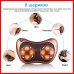 Массажная подушка для шеи и спины 8 шариков Massage pillow Роликовый массажер подушка для тела с ик подогревом Массажная подушка для шеи и спины 8 шариков Massage pillow Роликовый массажер подушка для тела с ик подогревом