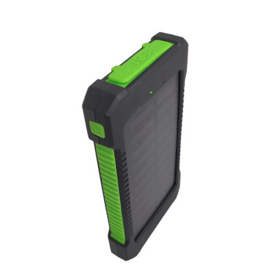 Повербанк 15000 mAh Power bank от солнечной панели Solar зарядное устройство для телефона с фонариком Повербанк 15000 mAh Power bank от солнечной панели Solar зарядное устройство для телефона с фонариком