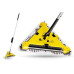 Электровеник Twister Sweeper электрощетка Ручной электрический турбовеник Твистер Свипер Желтый треугольный Электровеник Twister Sweeper электрощетка Ручной электрический турбовеник Твистер Свипер Желтый треугольный