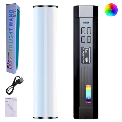 Беспроводной Led видеосвет RGB Stick M09 светодиодная аккумуляторная лампа палка для фото и видео Беспроводной Led видеосвет RGB Stick M09 светодиодная аккумуляторная лампа палка для фото и видео