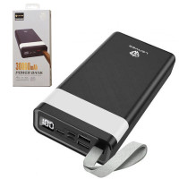 Power bank 30000 mAh LENYES зовнішній акумулятор зарядний пристрій повербанк тайп си та юсб Lightning Power bank 30000 mAh LENYES зовнішній акумулятор зарядний пристрій повербанк тайп си та юсб Lightning