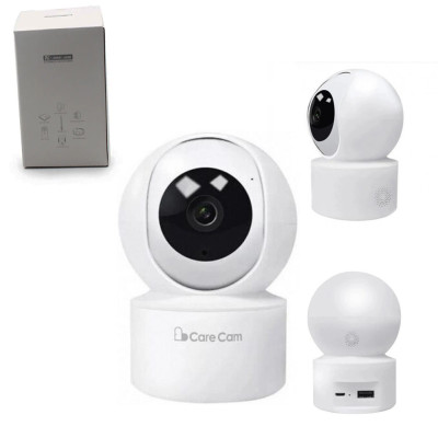 Камера видеонаблюдения WiFi Care Cam для домашнего наблюдения через телефон с ик подсветкой