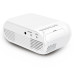 Портативный мини проектор Projector LED YG320 Mini белый с динамиком для дома лед проектор карманный домашний Портативный мини проектор Projector LED YG320 Mini белый с динамиком для дома лед проектор карманный домашний