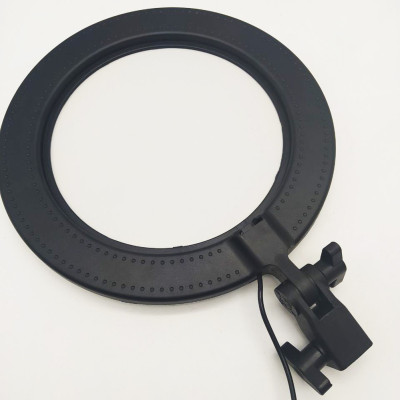 Кільцева лампа 26см із дзеркалом Ra 95 LED селфі кільце з пультом на шнурі та USB світлодіодна Кільцева лампа 26см із дзеркалом Ra 95 LED селфі кільце з пультом на шнурі та USB світлодіодна