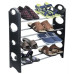 Органайзер полиця для взуття стелаж shoe rack складана стійка підставка чорна шафа для взуття Органайзер полиця для взуття стелаж shoe rack складана стійка підставка чорна шафа для взуття