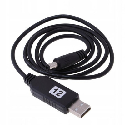 USB кабель для роутера від Power Bank перехідник перетворювач 12V кабель живлення від повербанку USB кабель для роутера від Power Bank перехідник перетворювач 12V кабель живлення від повербанку