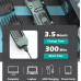 Акумуляторна машинка для стрижки волосся VGR V696 портативна з usb зарядкою 4 насадками та підставкою Акумуляторна машинка для стрижки волосся VGR V696 портативна з usb зарядкою 4 насадками та підставкою