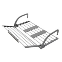 Розкладна сушарка для білизни на балкон вікно Folding Clothes Hanger 3269В Подвійне сушіння для одягу на батарею