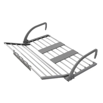 Розкладна сушарка для білизни на балкон вікно Folding Clothes Hanger 3269В Подвійне сушіння для одягу на батарею