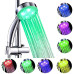 Душевая лейка со светодиодной подсветкой led shower 7 Colors верхний душ ванной комнаты светодиодная насадка Душевая лейка со светодиодной подсветкой led shower 7 Colors верхний душ ванной комнаты светодиодная насадка