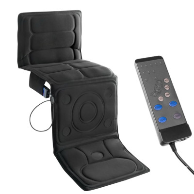 Массажный матрас Body Massage Mat с подогревом и пультом Коврик массажер с вибрацией для всего тела