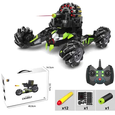 Танк стріляє Universe Chariot 360 з пультом управління Радіокерований танк Танк стріляє Universe Chariot 360 з пультом управління Радіокерований танк