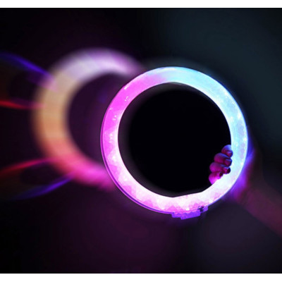 Светодиодная лампа кольцевая 3D RGB 26 см цветная двухсторонняя LED Селфи кольцо для фото блогеров от usb Светодиодная лампа кольцевая 3D RGB 26 см цветная двухсторонняя LED Селфи кольцо для фото блогеров от usb