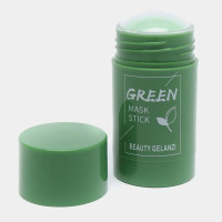 Зеленая маска стик для лица с органической глиной и зеленым чаем Green Stick Mask для глубокого очищения Зеленая маска стик для лица с органической глиной и зеленым чаем Green Stick Mask для глубокого очищения