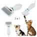 Щётка фен для шерсти собак и кошек 2в1 для груминга животных PET Grooming Dryer массажёр расчёска для шерсти Щётка фен для шерсти собак и кошек 2в1 для груминга животных PET Grooming Dryer массажёр расчёска для шерсти