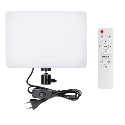 Светодиодная прямоугольная лампа с пультом Photography Fill Light 23х16см LED прожектор для фото и видеосъемки Светодиодная прямоугольная лампа с пультом Photography Fill Light 23х16см LED прожектор для фото и видеосъемки