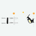 Уличный прожектор Split solar wall lamp NF 1725 Фонарь с датчиком движения и солнечной панелью