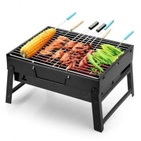 Мангал чемодан складний переносний BBQ розбірний портативний барбекю гриль з ґратами для пікніка 44х30х22см Мангал чемодан складний переносний BBQ розбірний портативний барбекю гриль з ґратами для пікніка 44х30х22см