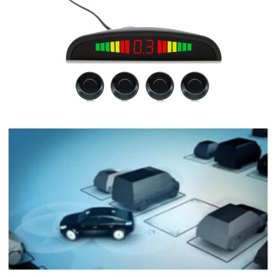 Парктроник парковочный радар на 4 датчика Assistant Parking Sensor PS-201 Парковочные системы Парктроник парковочный радар на 4 датчика Assistant Parking Sensor PS-201 Парковочные системы