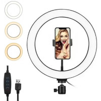 Кольцевая LED лампа Ring fill Light 30 см светодиодная от USB селфи кольцо с пультом на шнуре Кольцевая LED лампа Ring fill Light 30 см светодиодная от USB селфи кольцо с пультом на шнуре