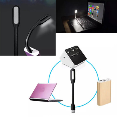 Столик трансформер для ноутбука складаний з вентилятором і кольором Laptop Table T8 набір з USB лампою