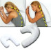 Подушка ортопедическая на одну сторону Side Sleeper Pro White Подушки подковы для шеи и для сна на боку Подушка ортопедическая на одну сторону Side Sleeper Pro White Подушки подковы для шеи и для сна на боку