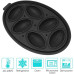 Форма для льда рэгби силиконовая Емкости для льда 3D с крышкой формы фигурные шарики лед для виски 6шт
