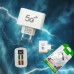 Блок питания на 4 USB порта FAST CHARGER 3.1А 5G с функцией быстрой зарядки