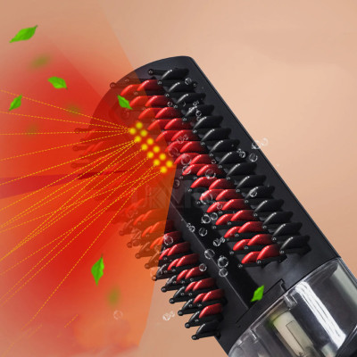 Фен щетка Hair Steam Brush 3в1 Электрическая расческа для укладки и выпрямления утюжок плойка стайлер Фен щетка Hair Steam Brush 3в1 Электрическая расческа для укладки и выпрямления утюжок плойка стайлер