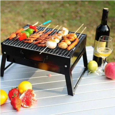 Мангал чемодан складний переносний BBQ розбірний портативний барбекю гриль з ґратами для пікніка 44х30х22см Мангал чемодан складний переносний BBQ розбірний портативний барбекю гриль з ґратами для пікніка 44х30х22см