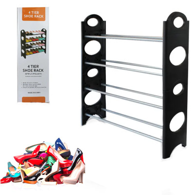 Органайзер полиця для взуття стелаж shoe rack складана стійка підставка чорна шафа для взуття Органайзер полиця для взуття стелаж shoe rack складана стійка підставка чорна шафа для взуття