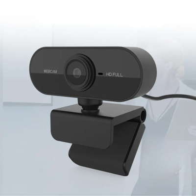 Веб камера з мікрофоном для ПК Камера FullHD Універсальна USB камера для комп'ютера та ноутбука Веб камера з мікрофоном для ПК Камера FullHD Універсальна USB камера для комп'ютера та ноутбука