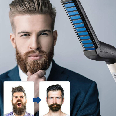 Электрическая расческа Modelling Comb For Beaut выравниватель для бороды и укладки волос
