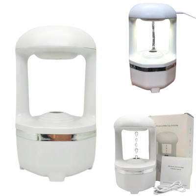 Краплинний антигравітаційний зволожувач повітря 2в1 Water Drop Humidifier зволожувач для будинку з підсвічуванням Краплинний антигравітаційний зволожувач повітря 2в1 Water Drop Humidifier зволожувач для будинку з підсвічуванням