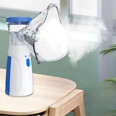 Ручной аккумуляторный ингалятор для взрослых и детей Nebulizer Портативный небулайзер с паром на батарейках