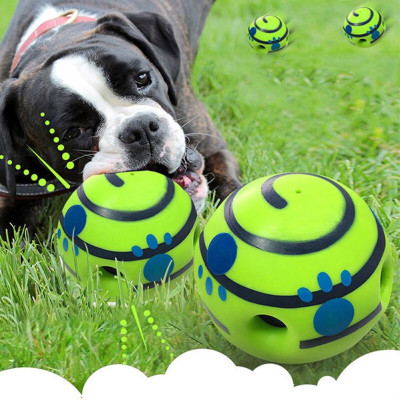 Игрушка интерактивная для собак Хихикающий мяч WOOPY BALL 14 cм для тренировок спорта домашних животных Игрушка интерактивная для собак Хихикающий мяч WOOPY BALL 14 cм для тренировок спорта домашних животных