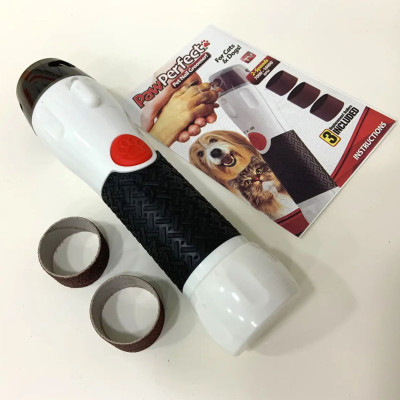 Кусачки для когтей собак и кошек Электрический триммер Когтерез Paw Perfect когтерезка для животных