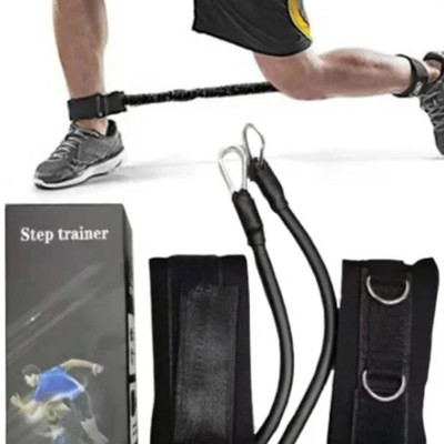 Еспандер латеральний амортизатор для ніг Step Trainer з двома джгутами Тренажер для бігу та стрибків Еспандер латеральний амортизатор для ніг Step Trainer з двома джгутами Тренажер для бігу та стрибків