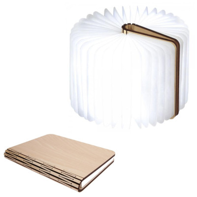 Нічник книга акумуляторний Folding Book Lamp настільний кольоровий світильник на магніті