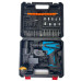 Шуруповерт аккумуляторный с насадками и двумя аккумуляторами 12V в кейсе Дрель портативная для дома Шуруповерт аккумуляторный с насадками и двумя аккумуляторами 12V в кейсе Дрель портативная для дома