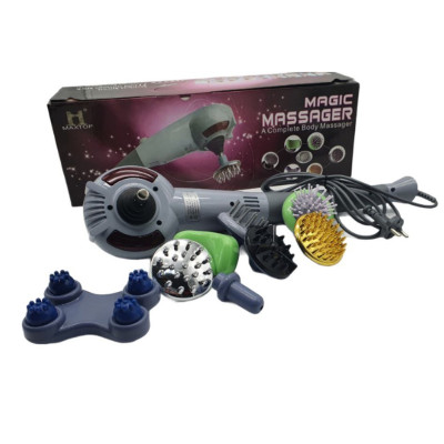Массажер Ручной вибрационный для всего тела magic massager 8 в 1 Массажер Ручной вибрационный для всего тела magic massager 8 в 1