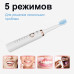Электрическая зубная щетка ультразвуковая электрощетка пять режимов 4 насадки от USB Черная Shuke SK-601 Электрическая зубная щетка ультразвуковая электрощетка пять режимов 4 насадки от USB Черная Shuke SK-601