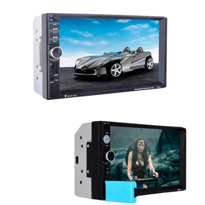 Автомагнітола 2din 7018B з пультом управління Авто магнітола з Bluetooth USB FM сенсорний дисплей 7 дюймів Автомагнітола 2din 7018B з пультом управління Авто магнітола з Bluetooth USB FM сенсорний дисплей 7 дюймів