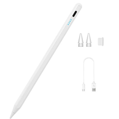 Стилус активный для iPad/ iPad Pro/ iPad Air К2259 для письма и рисования на сенсорных экранах Стилус активный для iPad/ iPad Pro/ iPad Air К2259 для письма и рисования на сенсорных экранах