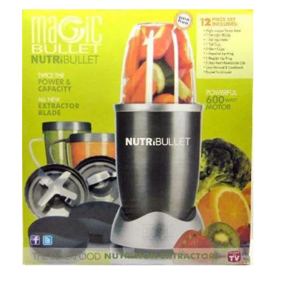 Блендер многофункциональный Nutribullet Magic Bullet 600W пищевой экстрактор кухонные комбайны и измельчители
