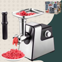 Электромясорубка с толкателем для мяса Hoffmans HM-276 Мясорубка электрическая 2000W Кухонная мясорубка для фарша Электромясорубка с толкателем для мяса Hoffmans HM-276 Мясорубка электрическая 2000W Кухонная мясорубка для фарша