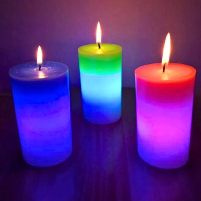 Воскова свічка з підсвічуванням світлодіодна хамелеон Candled Magic LED міняюча колір магічна декоративна Воскова свічка з підсвічуванням світлодіодна хамелеон Candled Magic LED міняюча колір магічна декоративна